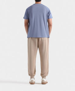 T-shirt Streetwear Homme Oversize en Coton Tricoté 100% Haute Qualité 220 g/m² Grammage Lourd, Coupe Courte, Sérigraphié, Écologique - Product Image 3