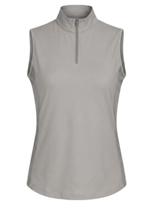 Chaleco Ecuestre Personalizado para Mujer, Sin Mangas, con Media Cremallera y Cuello Alto, para Entrenamiento de Equitación - Product Image 3