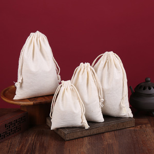 Sacs à graines en coton imprimés sur mesure, vente en gros, sacs d'emballage réutilisables à cordon pour la distribution de graines agricoles et de jardin - Product Image 3