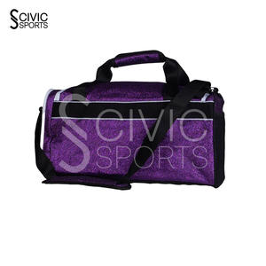 Sac de sport étanche pour séparation sec/humide, idéal pour la gym, l'entraînement, le fitness en équipe, les voyages en extérieur, sac fourre-tout de voyage en polyester avec doublure en velours côtelé et fermeture éclair - Product Image 6