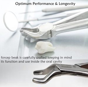 Pinzas de Extracción Dentales Completas, Kit de Pinzas para Extracción de Dientes de Niños, Pinzas Quirúrgicas Dentales de Ortodoncia - Product Image 4