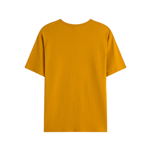 T-shirt décontracté pour homme, rouge, manches courtes, col rond, 100% coton jersey, coupe classique - Product Image 5