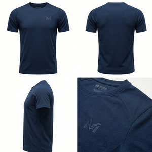 เสื้อยืดออกกำลังกายผู้ชาย พรีเมียม ไซส์ใหญ่ ผ้าโพลีเอสเตอร์/คอตตอน สำหรับวิ่ง ฟิตเนส เล่นกีฬา ออกกำลังกาย แบรนด์ MaluzaIndustries - Product Image 6