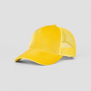 Spring Autumn 5-panel Velvet Mesh Bling Rhinestone NY Baseball Cap Custom Logo Promotional Breathable Sunhat LA Trucker Hat - Product Image 3