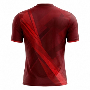 Premium <b>Athletic</b> Team Apparel Soccer Jersey Short Breathable Moisture-Wicking Fabric UV Protection Anti-Bacterial for - Product Image 2