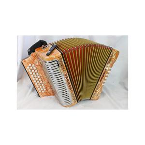 Accordéon à boutons Corona II Xtreme FBbEb de qualité supérieure avec housse et sangles, noir jet. - Product Image 6