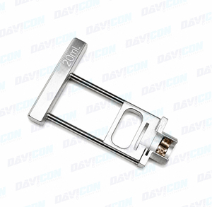 ปืนดูดเซลล์ FNAC ขนาด 20 มล. แบบใช้มือ ได้รับการรับรองมาตรฐาน CE ISO ของ Davicon พร้อมที่จับเข็มดูดเซลล์แบบละเอียด สำหรับการตัดชิ้นเนื้อทางศัลยกรรม - Product Image 2