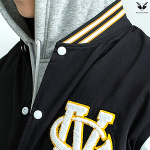 2026 New Arrival Custom Made High Quality School Wear Baseball Men’s Varsity Jacket, Oversized Hip Hop Style Jacket - Product Image 6