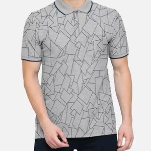 Camiseta Polo de Manga Corta para Hombre, Diseño Moderno, Tejido de Algodón, Venta Caliente - Product Image 5