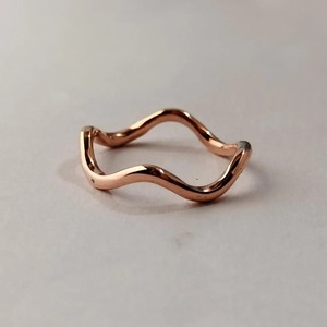 Bague en cuivre de luxe pour l'énergie et la santé, bague martelée en cuivre pur - Product Image 2