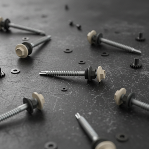 PDC Model 12 Hex Head Self Drilling <b>Screw</b> Carbon Steel Class 4.8 & 6.8 Zinc/<b>Galvanized</b> Coarse Thread Inch - Product Image 3