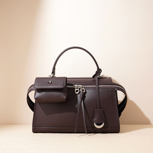 High-end Vintage Women's Cool Large-capacity Laptop Bag Fashion Single Shoulder Crossbody <b>Briefcase</b> for Autumn. - Product Image 5