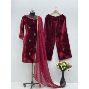 Conjunto de traje de fiesta para mujer de diseñador con top elegante y Dupatta para ocasiones especiales - Product Image 5