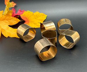 Atractivos Anillos para Servilletas de Aluminio, Accesorios de Lujo para Comedor, para Banquetes de Boda, Mesas de Hotel y Restaurante - Product Image 3