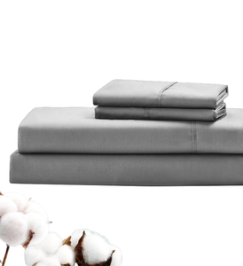 Dark Gray Satin <b>Bedding</b> <b>Set</b> with Matching Pillowcases for Modern Bedroom Decor - Product Image 4