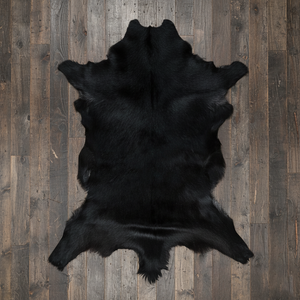 Piel de Cabra 100% Natural con Pelo para Fabricación de Alfombras, Corte con Patrón de Piel de Cabra Natural, Borde Redondo para Bolsos y Cinturones - Product Image 2