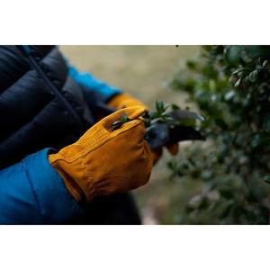 Genuine Leather Men Working Gloves Safety Wear Working Gloves Solid Color Working Gloves - Product Image 4