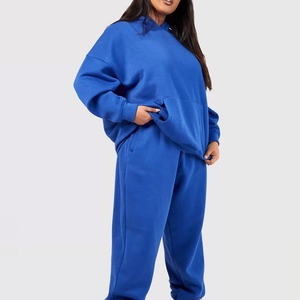 Chándal de Manga Larga con Capucha para Mujer, Diseño Nuevo, Alta Calidad, Color Sólido, Ecológico, Transpirable, Ropa Deportiva de Invierno - Product Image 1