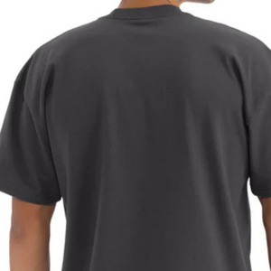 T-shirt à manches courtes en coton épais pour homme, col rond classique, tissu épais, tee-shirt décontracté pour la vente en gros, OEM, ODM et marque privée - Product Image 4