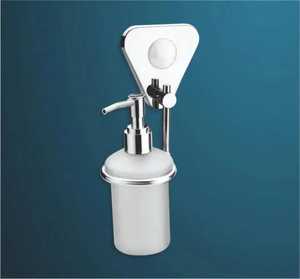 Wall Mounted Gold <b>Soap</b> Dispenser Stainless Steel Luxury Hotel Liquid Hand <b>Wash</b> Bottle Bathroom Hardware Pump Holder - Product Image 5