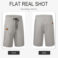 Shorts Cargo Sport Décontractés pour Hommes en Polyester/Nylon Tissé, Multi-Poches, Séchage Rapide, Respirant, Taille Mi-Haute, Couleur Unie – Qualité Supérieure