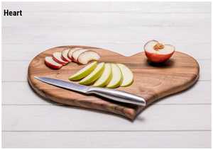Planche à découper en bois écologique Belladec, grande surface de préhension pour une découpe facile, forme personnalisée durable, épaisseur 1,5 cm, passe au lave-vaisselle - Product Image 6
