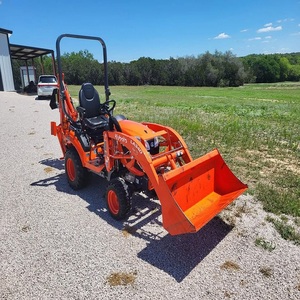 Tracteur agricole compact Kubota BX23S 4x4 20 CV à roues, pompe automatique, machine agricole puissante d'occasion - Product Image 6