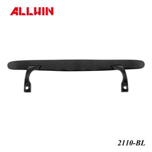 Poignée de porte de patio en zinc avec revêtement en poudre noire moderne, poignée de porte de placard, quincaillerie de porte - Product Image 4