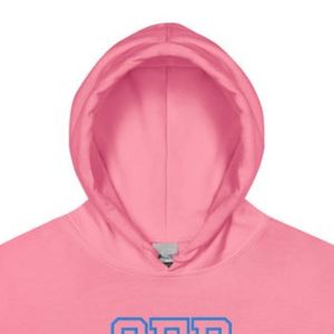 Sudadera con Capucha Unisex Bordada para Mamá, Sudadera Rosa con Capucha, Felpa Suave, Estilo Casual para Uso Diario, Estilo Atlético Cómodo - Product Image 5