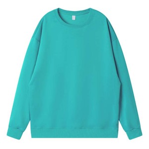 Sudadera Clásica Unisex de Cuello Redondo, Talla Grande, Color Sólido, Manga Regular, Tejido de Algodón, Estilo Casual para Otoño - Product Image 2