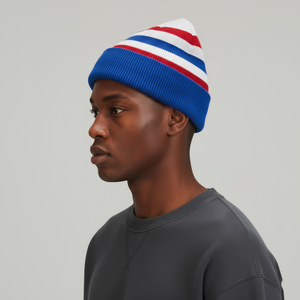 Gorros de Invierno Tejidos con Bordado 3D y Logotipo Personalizado de Alta Calidad OEM, Gorros Elegantes y Ecológicos para Unisex - Product Image 6