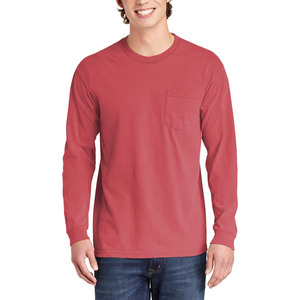 Premium Long Sleeve T-<b>Shirt</b> for Men Custom Design 100% Cotton Breathable <b>Moisture</b> <b>Wicking</b> O-Neck Long Sleeve T <b>Shirt</b> - Product Image 1
