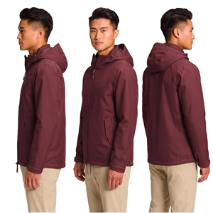 Men's Customized Waterproof Hooded Windbreaker Jacket Men's <b>Zip</b>-<b>Up</b> Rain Jacket Hood Men's Hiking Camping Rain Jackets - Product Image 1