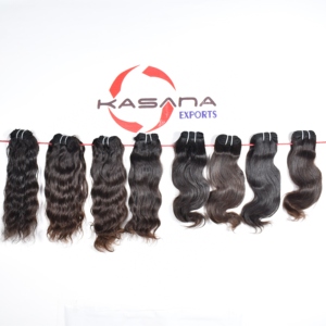 Cabello Humano Virgen Indio de Color Negro Natural para Mujer, para Trenzas y Tejidos, Ondulado Profundo, Sin Procesamiento Químico - Product Image 2