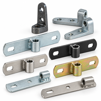 Support de fixation latérale à tige filetée M8 M10 M12, plaque murale à filetage femelle pour support de tuyaux CVC, OEM