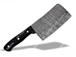 Couteau de cuisine professionnel en acier Damas fait main de qualité supérieure, hachoir à viande et légumes, couteau de chef, vente en gros OEM/ODM - Product Image 4