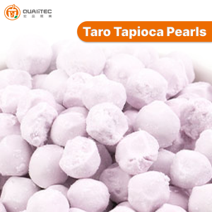 Taro flavored tapioca pearls Made In Taiwan For Bubble Tea Ingredient Boba Pearls Multiple Flavors Milk Tea Q-<b>Bounce</b> Boba - Product Image 2