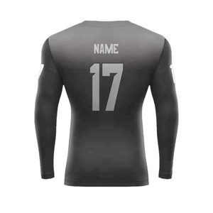 Chemise de compression pour homme à manches longues respirante en polyester/nylon pour le surf et le BJJ avec protection UPF50+ séchage rapide antibactérienne - Product Image 2