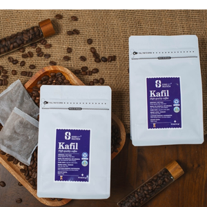 Café Robusta Premium KAFIL en Bolsa Individual para Filtro, Preparación en Caliente y Frío, Tueste Intenso, Venta al por Mayor, OEM, Exportación - Product Image 3
