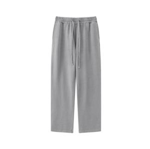 Pantalon de survêtement Vornex Industry de haute qualité 100 % coton, personnalisé, sport, décontracté, hip-hop, uni, gaufré, ample pour homme - Product Image 5
