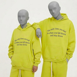 Heavy Pullover Custom Logo Oversized Drop Shoulder Hoodies Customized Design Regular Sleeve Pullover Unisex Hoodie - Product Image 3