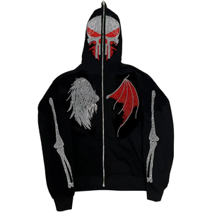 Haute Qualité Femmes Strass Hoodies Personnalisé Femmes Strass Hoodies Mode Vêtements Femmes Strass Hoodies - Product Image 2