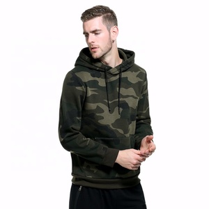 OEM Wholesale Camouflage Camo Fleece <b>Men</b> Custom Pullover <b>Hoodie</b> by Punchin Sports - Product Image 4