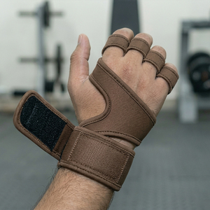 Guantes de Soporte para Muñeca de Alta Calidad Personalizados para Cross Training, Guantes de Gimnasio Antideslizantes con Agarre en la Palma para Levantamiento de Pesas y Entrenamiento Físico - Product Image 4