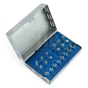 Kit de Prótesis de Implantes Dentales Manuales Profesionales con Acabado Liso de Acero Inoxidable y Materiales de Alta Calidad - Product Image 4