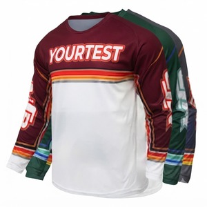 Fabricant de vêtements de cyclisme, coupe personnalisée, vente en gros, maillots de vélo légers d'été, maillots de cyclisme respirants en polyester, séchage rapide - Product Image 1