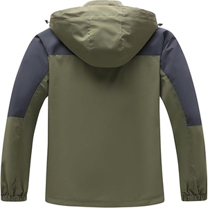 Wholesale Professional <b>Rain</b> <b>Jacket</b> Oversized Streetwear Fit with Sublimated Interior Custom Printed Logo - Product Image 3