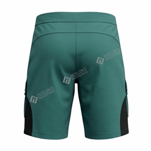 Shorts de VTT pour hommes, shorts de cyclisme, shorts de montagne, rembourrés, respirants, extensibles, séchage rapide, équipement de sport de plein air - Product Image 4