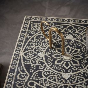 Bone Inlay Living Room Cabinet <b>Side</b> <b>Table</b> Accent <b>Storage</b> Cabinet Modern Handmade Console Furniture - Product Image 4
