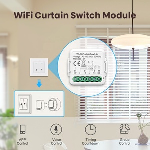 Uemon Mini ZigBee 3.0 nhà thông minh rèm không dây mô-đun 100W CN; gua Wifi Android Con lăn màn trập mù điện cho khách sạn - Product Image 2